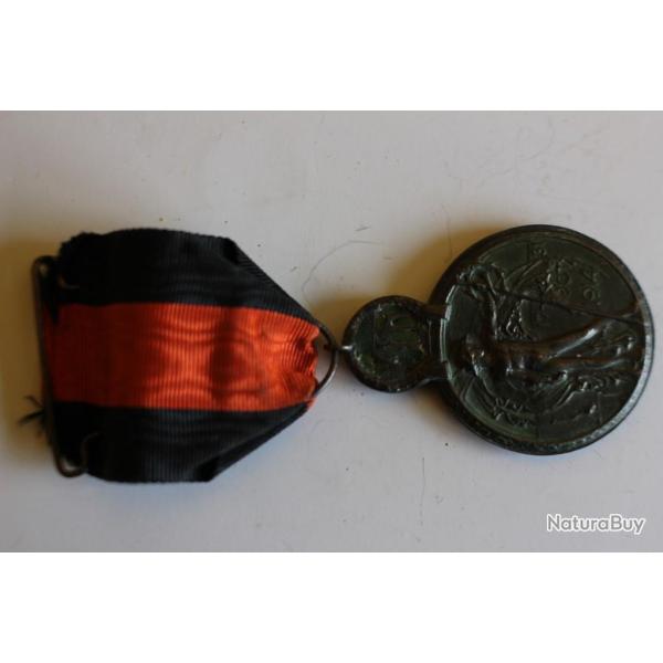 M�daille de l'Yser Belgique Guerre 1914-1918