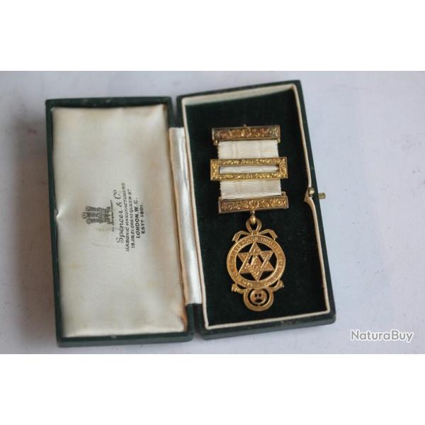 M�daille Franc-ma�on argent Royaume-Uni