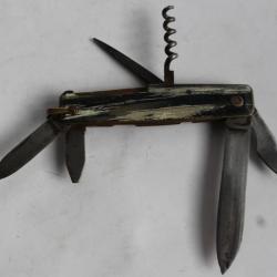 PRADEL Couteau multifonctions ancien