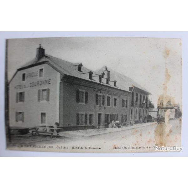 Carte postale France A la Faucille Hotel de la Couronne