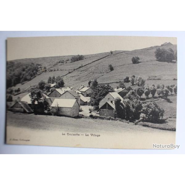 Carte postale La Croisette Le village