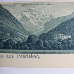 Carte postale Suisse Interlaken