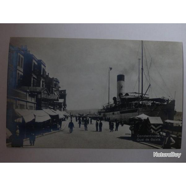 CPA Turquie - Constantinople Quai de Galata
