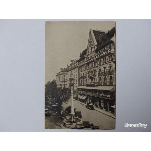 CPA Suisse - Gen�ve Hotel Touring et Balance, Place Longemalle