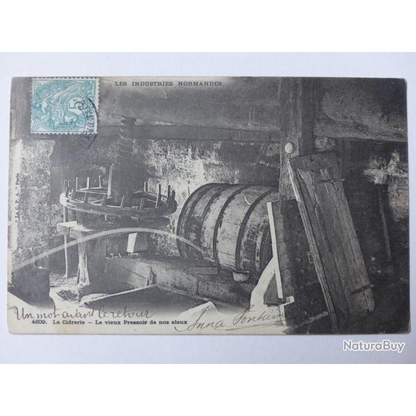 CPA France industries Normandes La cidrerie Pressoir de nos a�eux