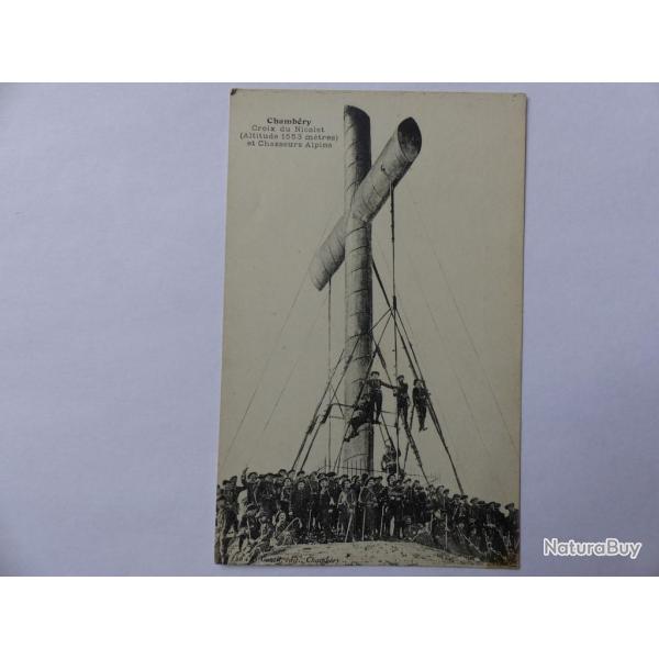 CPA France - Savoie 73 - Chamb�ry Croix du Nicolet et Chasseurs Alpins