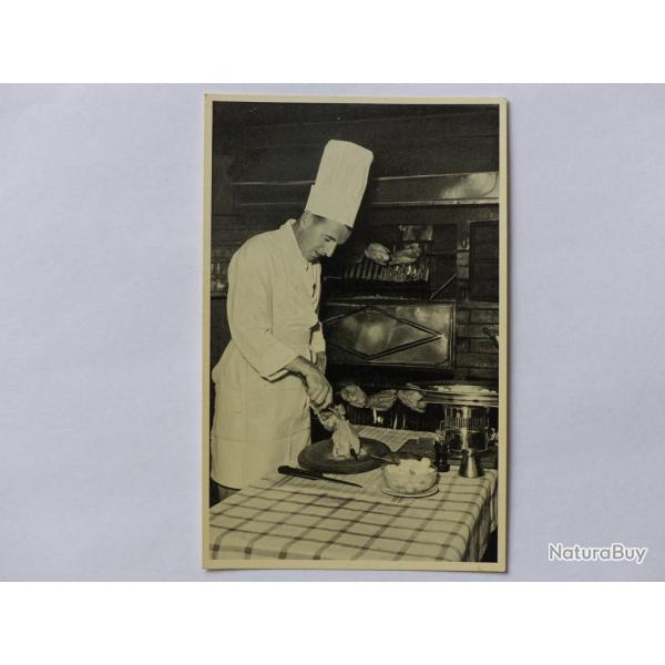 CPA Suisse - Gen�ve Auberge de l'Or du Rhone Koch Cuisinier