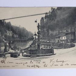 CPA Suisse - Fribourg 1099 Fontaine