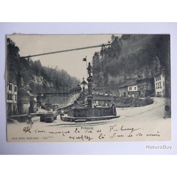 CPA Suisse - Fribourg 1099 Fontaine