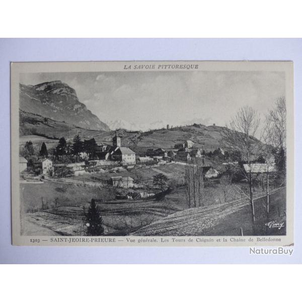 CPA France Savoie Saint-Jeoire-Prieur� Les tours de Chignin Belledonne
