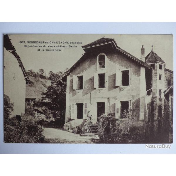 CPA France Savoie Serri�res-en-Chautagne Ch�teau Denis vieille tour