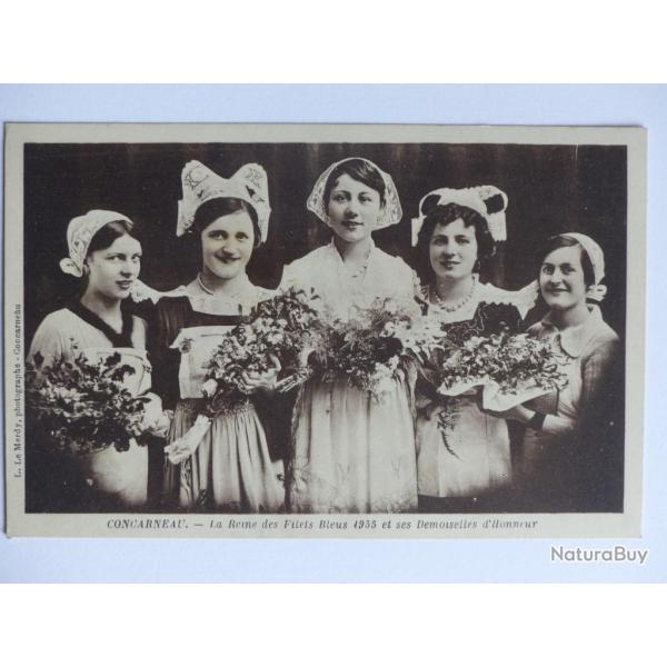CPA France Finist�re Concarneau La reine des Filets Bleus 1935