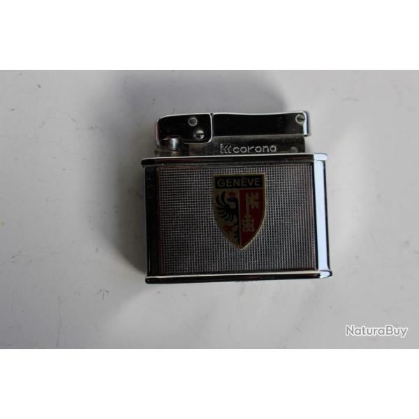Briquet Essence CORONA Gen�ve Tabac Objets du fumeur