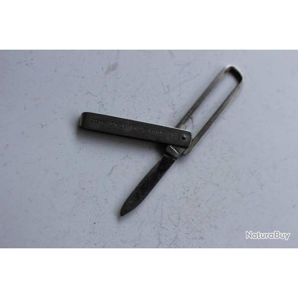 Couteaux de poche a syst�me publicitaire BTC remorques