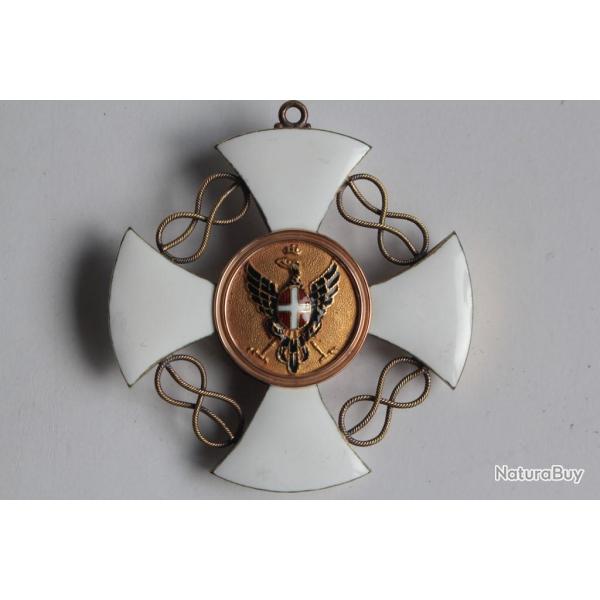 D�coration Ordre de la Couronne d'Italie Croix de commandeur or �maill�