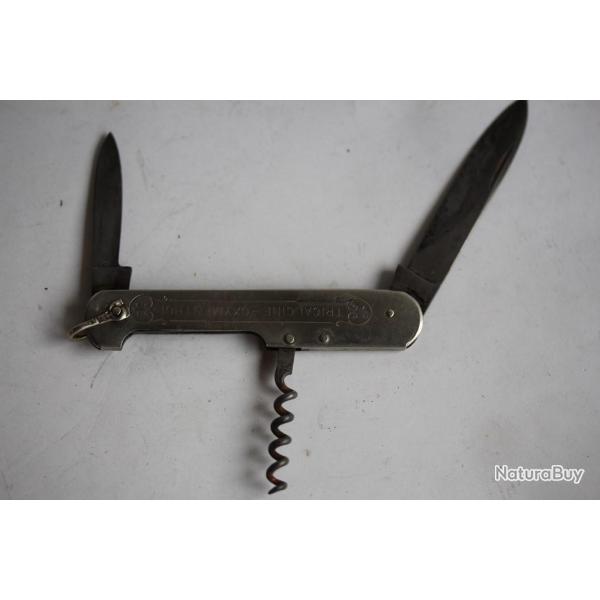 Couteau de poche publicitaire TRICALCINE - OXYMENTHOL