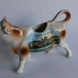 Pot a crème porcelaine souvenir  Bern Bundeshaus  vache