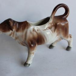 Pot a crème porcelaine souvenir ? vache