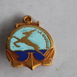 INSIGNE DE LA MARINE - La GAZELLE Aviso Dragueur