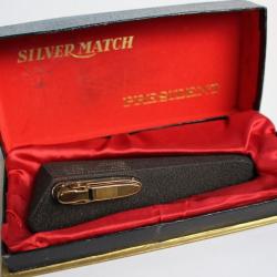 Briquet de table gaz SILVER MATCH  President