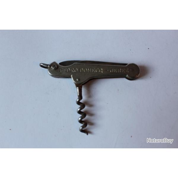 Couteau Tire-bouchon vins pedro domecq-Jerez