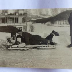 CPA Svea Moren championne olympique patinage Saint-Moritz