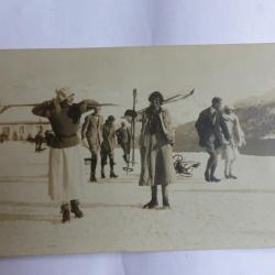 CPA Magda Julin Svea Moren Championnes olympique patinage Saint-Moritz