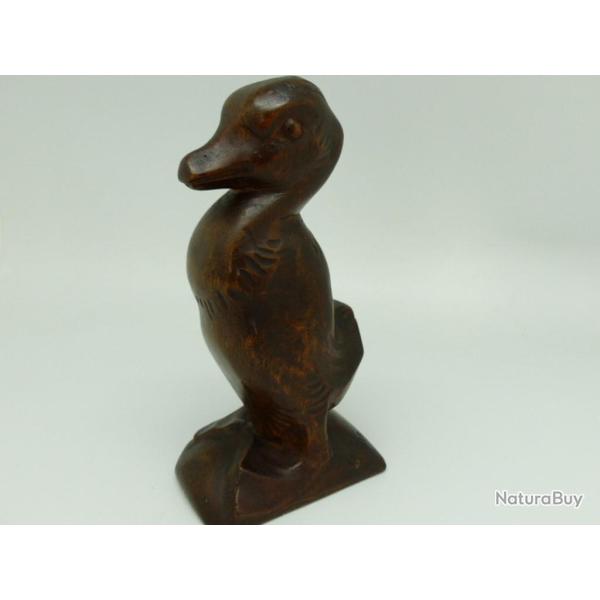 C�sar Bolle sculpture bois caneton