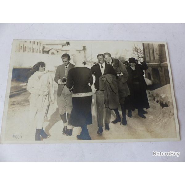 CPA l'hiver a Saint-Moritz