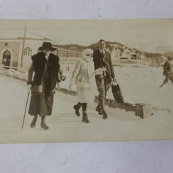 CPA l'hiver a Saint-Moritz