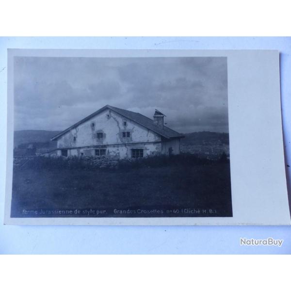 CPA Ferme Jurassienne Grandes Crosettes