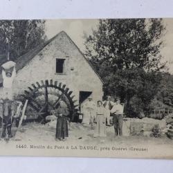CPA Moulin du pont à La Dauge Guéret Creuse