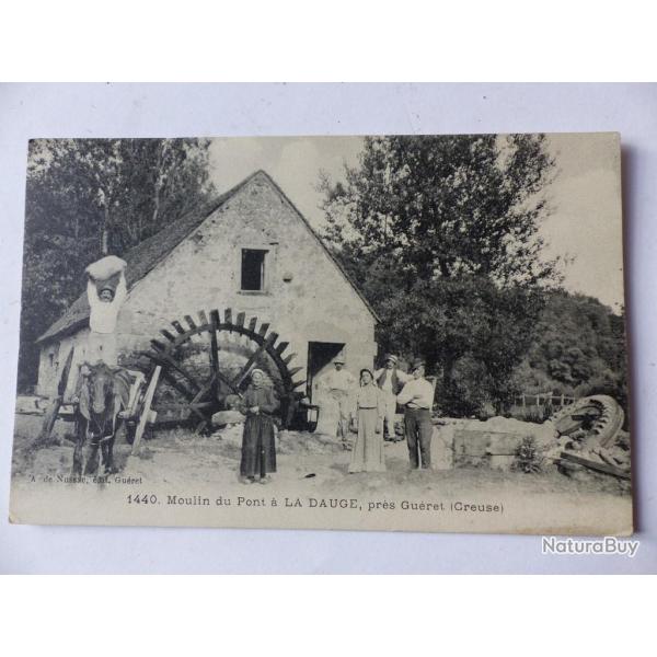 CPA Moulin du pont � La Dauge Gu�ret Creuse