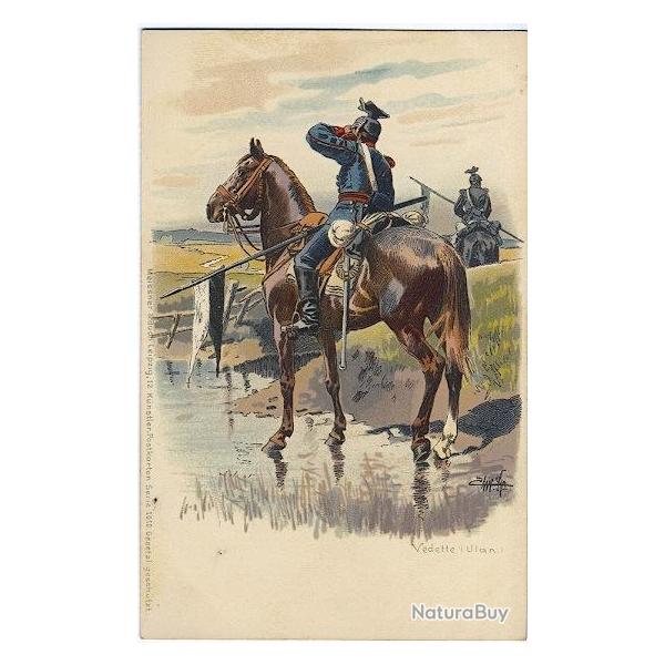 CPA militaire illustr�e - Militaria - Vedette Culan