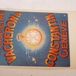 Carte postale montres VACHERON CONSTANTIN