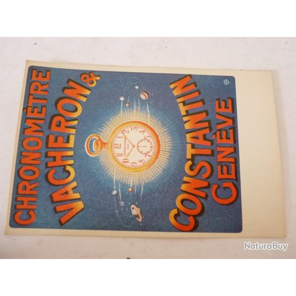 Carte postale montres VACHERON CONSTANTIN