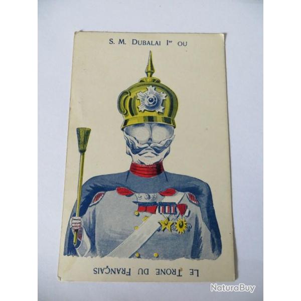 CPA S.M. Dubalai I ou Le Tr�ne Du Fran�ais