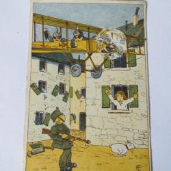 CPA Mais Tirez Donc!..... Militaria