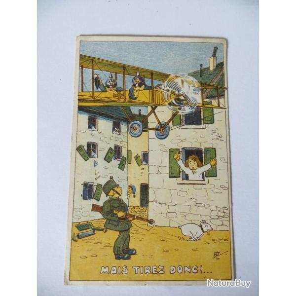 CPA Mais Tirez Donc!..... Militaria