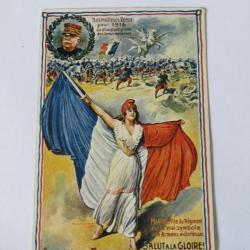 CPA Salut a la Gloire, Salut a la France, A L'Espérance