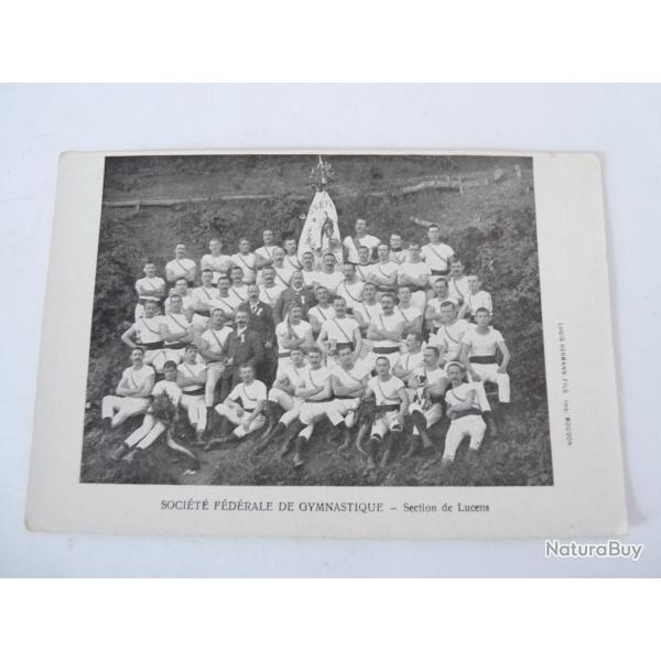 CPA - Soci�t� F�d�rale de Gymnastique - Lucens