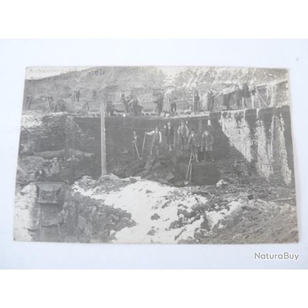 CPA Allemagne Kohlenbergwerk Zell