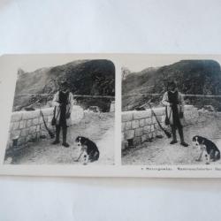 Photos stéréo Chasseur monténégrin