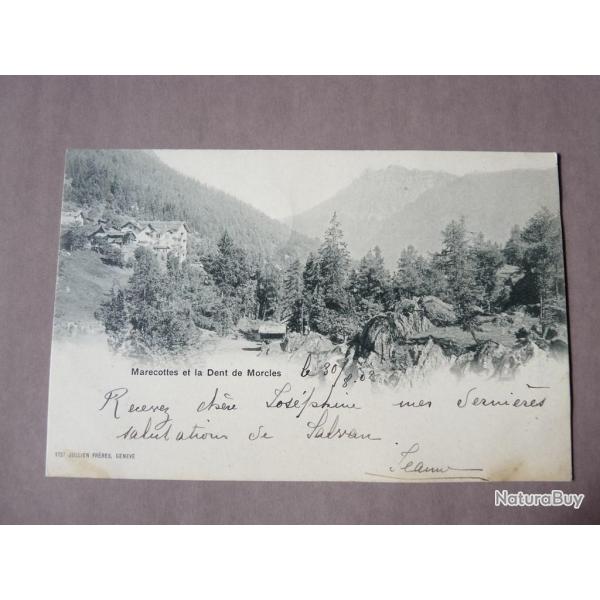 CPA Marecottes et la Dent de Morcles