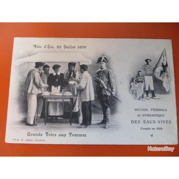 CPA F�te d'�t� 29 Juillet 1906 Gen�ve