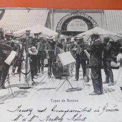 CPA Types de Genève