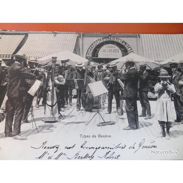 CPA Types de Gen�ve