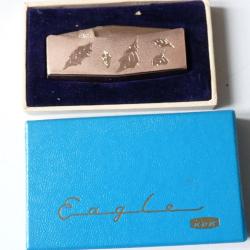 Briquet Essence EAGLE grav&eacute; de feuilles de houx Objets du fumeur