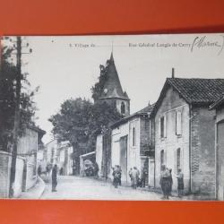 CPA 51 Somme-Suippe Rue G&eacute;n&eacute;ral Langle de Carry