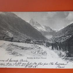 CPA Hameau de Zinal - Valais ( Suisse )